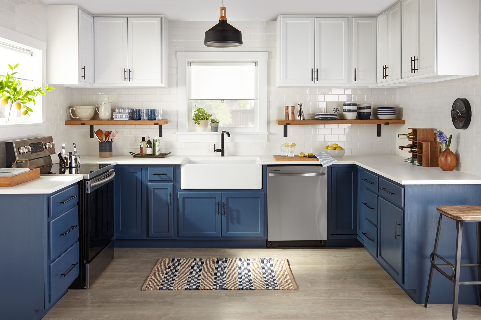 Blue Kitchen Cabinets – A Trending Design, image size:2000x1333